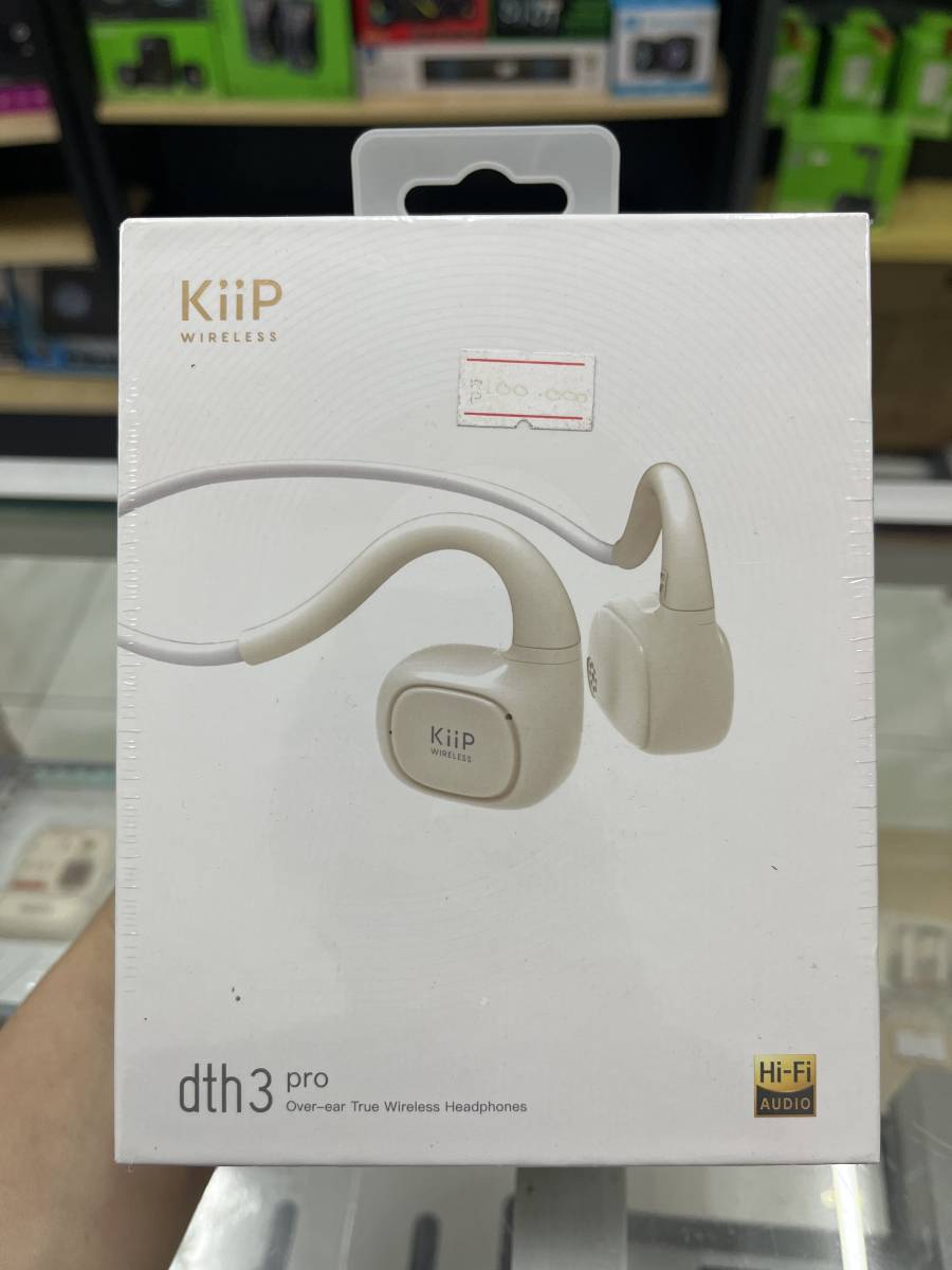 KiiP DTH3 Pro TWS Beige Bluetooth Headset Open Ear