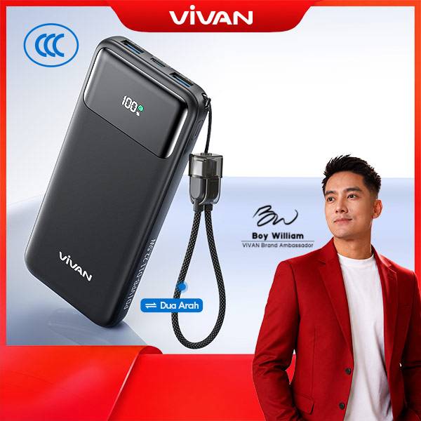 Vivan VPB-D11 Power Bank 10000mAh PD 22,5W Black