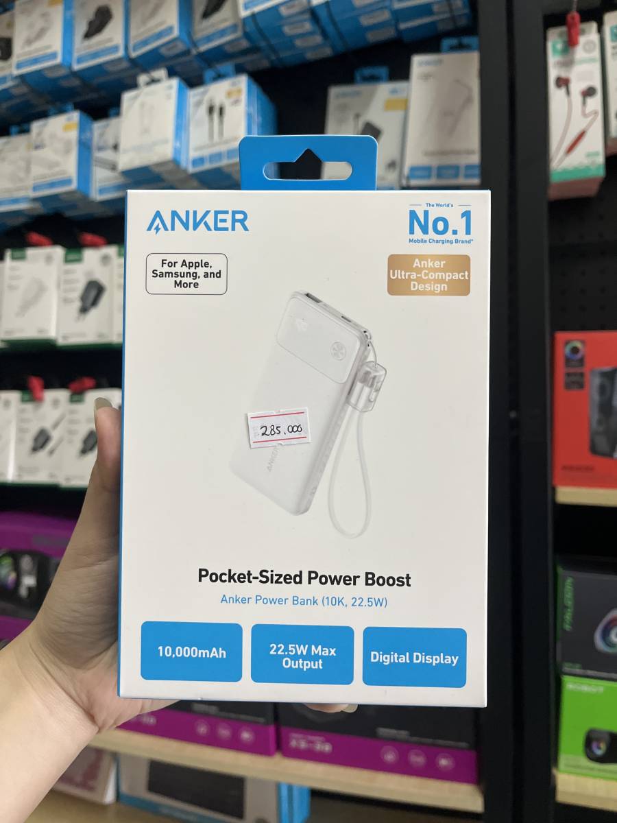Anker A1388 Powerbank 10.000mAh 22.5w White