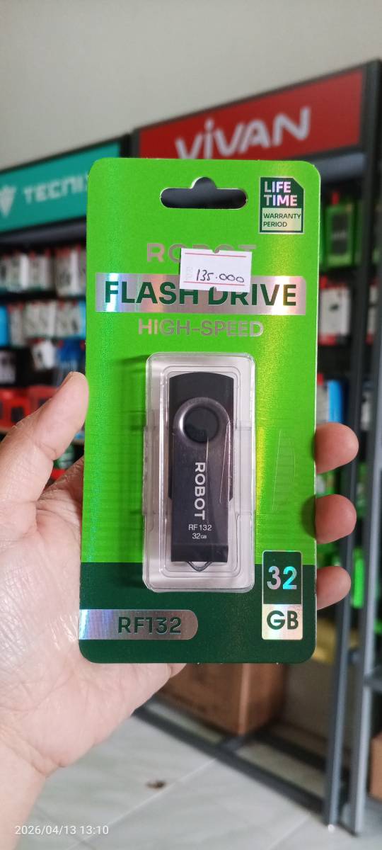 Robot Flashdisk RF132 32Gb Black