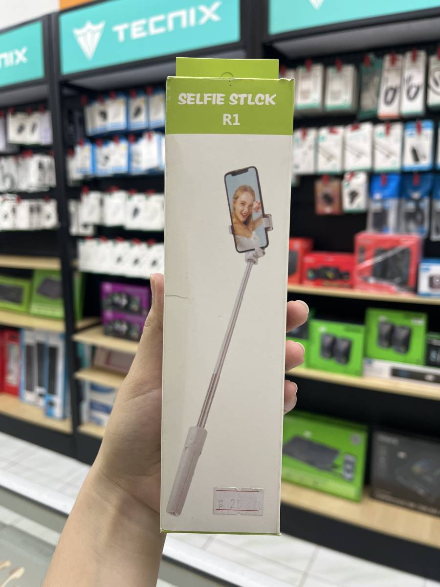 Tripod Selfie Stick R1 With Bluetooth Black