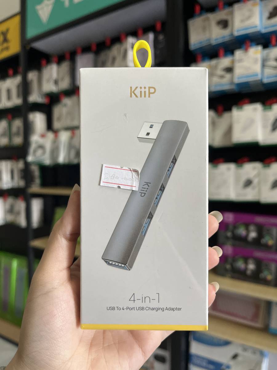 Kiip KP-HUB-USB2U-GRY 4in1 USB-A Hub  (4xUSB-A)