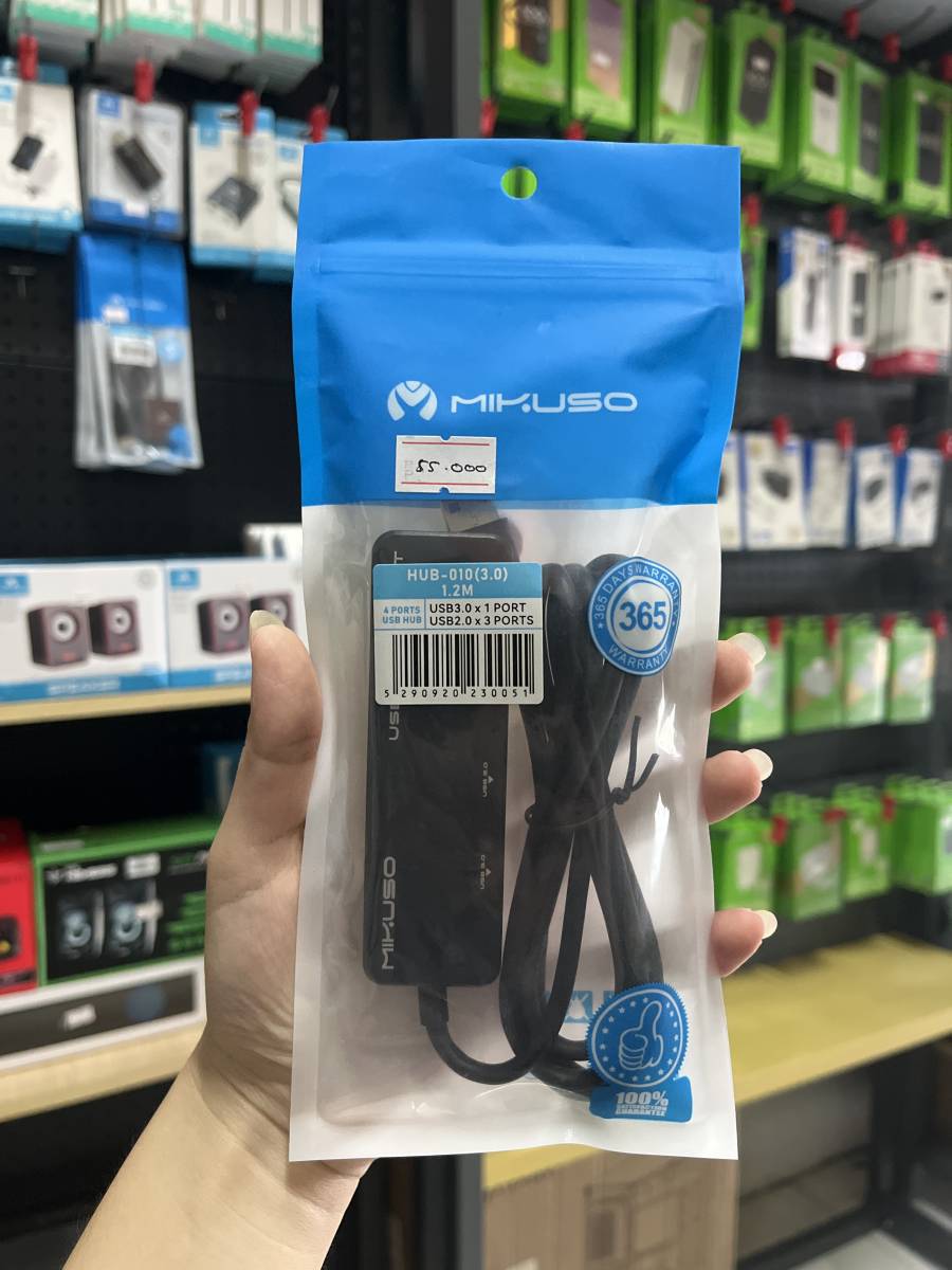 USB Hub Mikuso HUB-010 (3.0) 1.2m