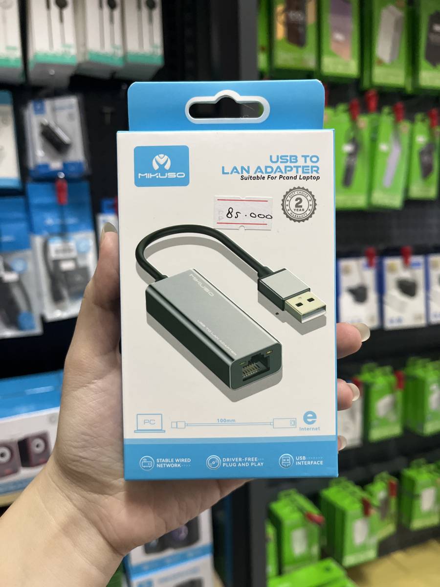 Mikuso ADT-L005 Pro USB to LAN Adapter