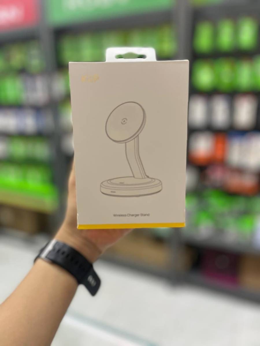 Wireless Charger Stand KiiP D9 (Black)