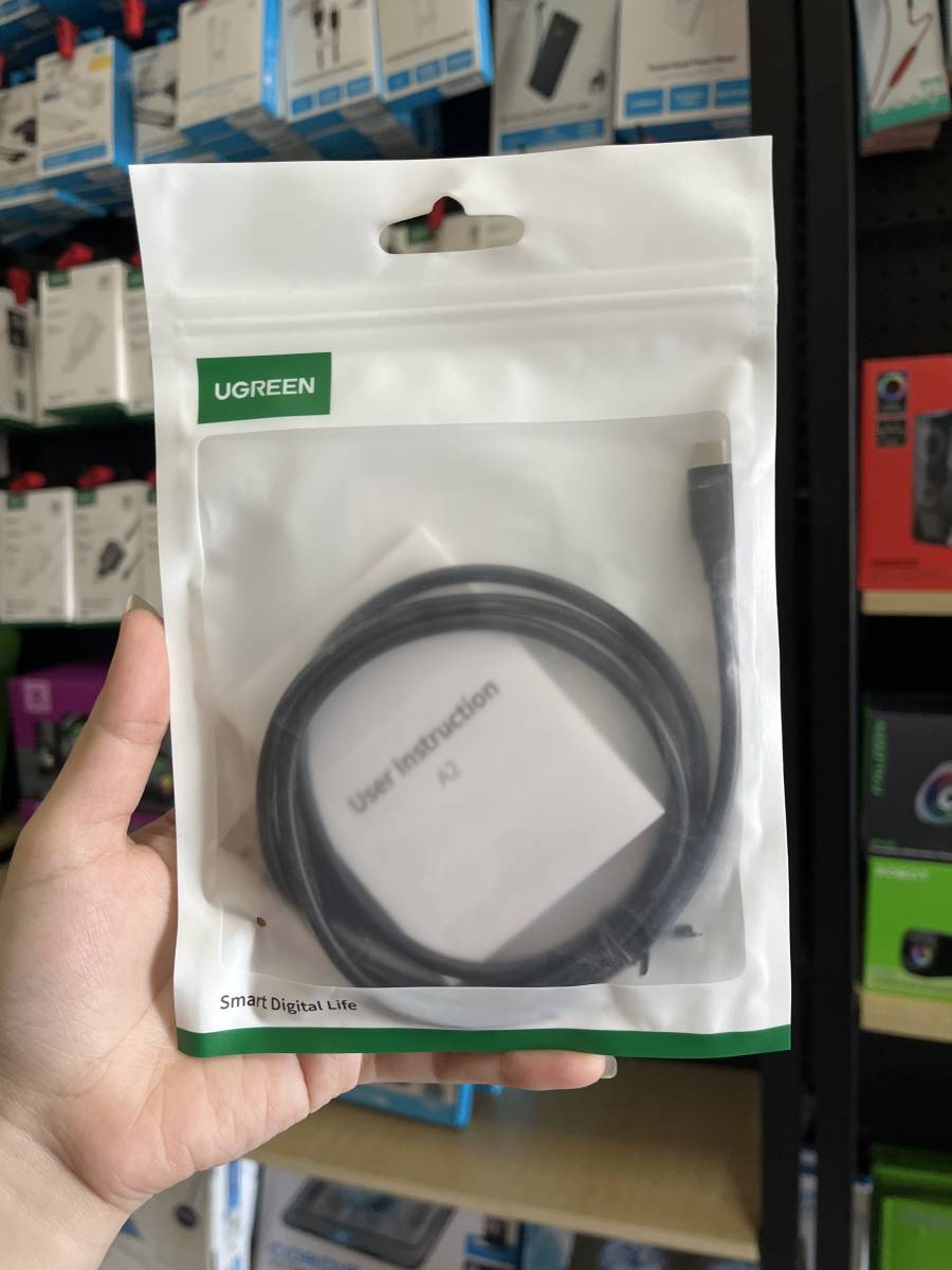 Ugreen 60136 USB-A to Micro USB Cable 2A 1m Black - 60136