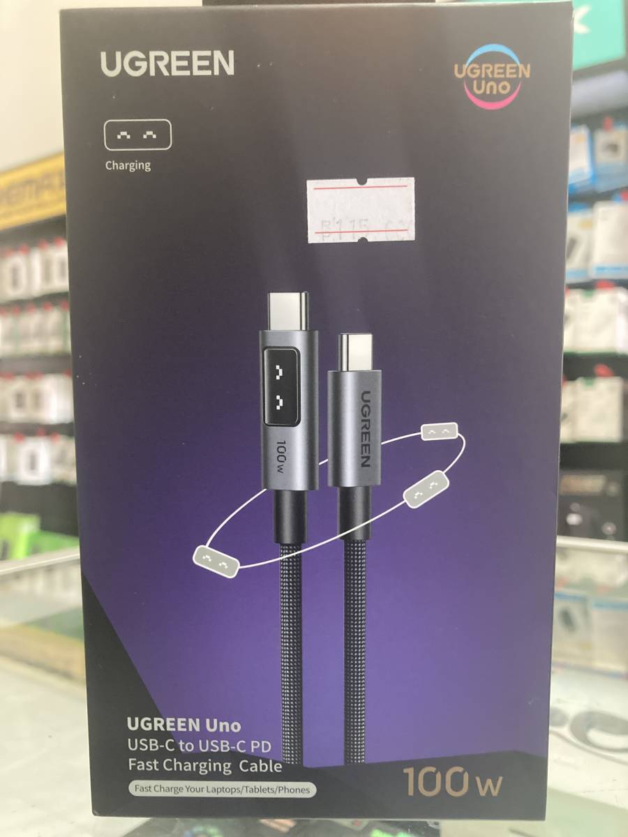 Ugreen Uno Cable C to C 100W Nylon (35501)