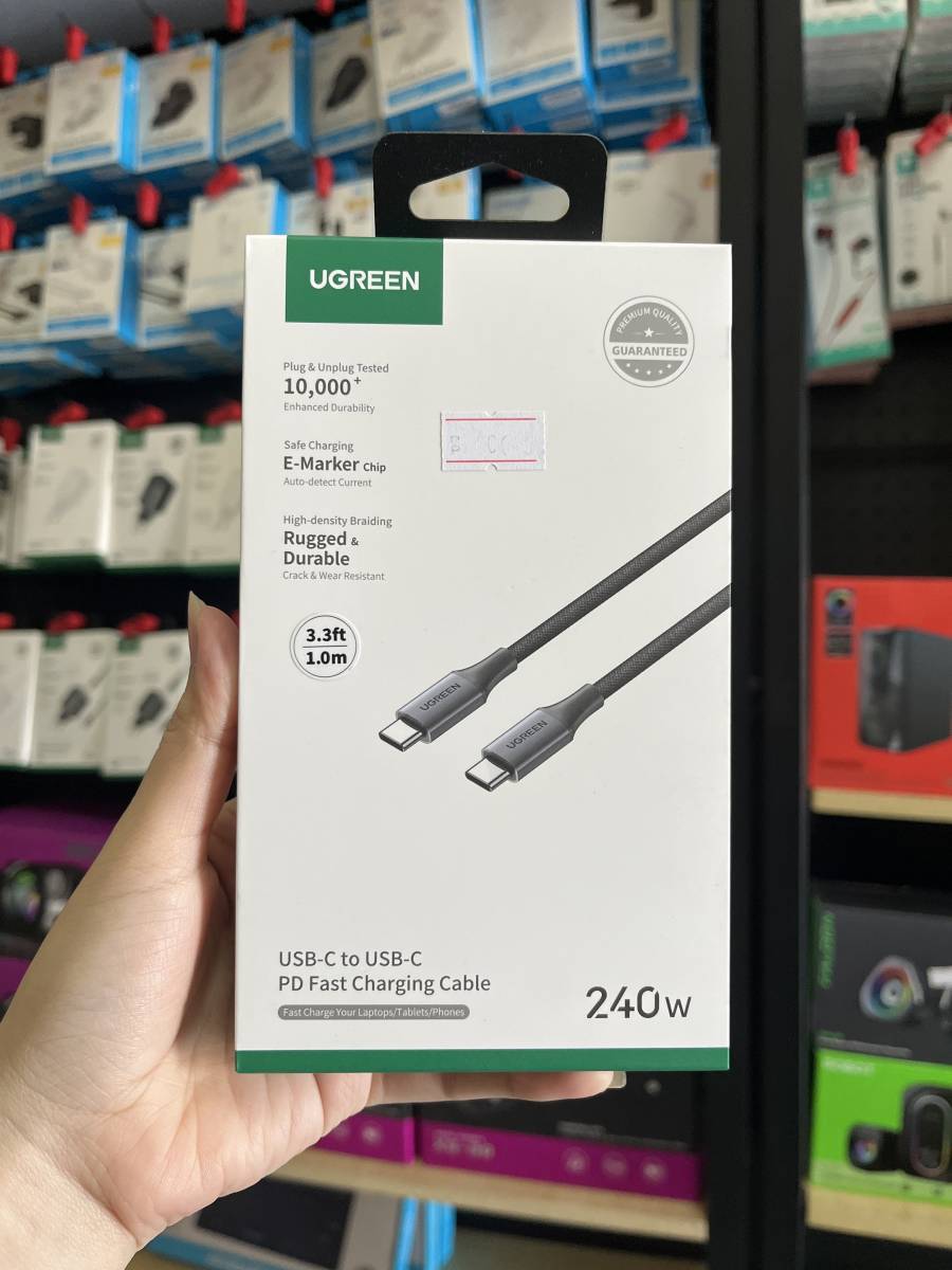 Ugreen Cable Type C to Type C Nylon 240W - 15311