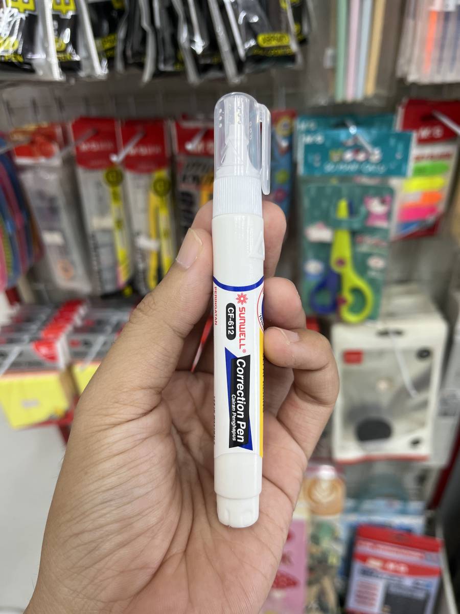 SUNWELL CF-612 CORRECTION PEN / TIPE-X