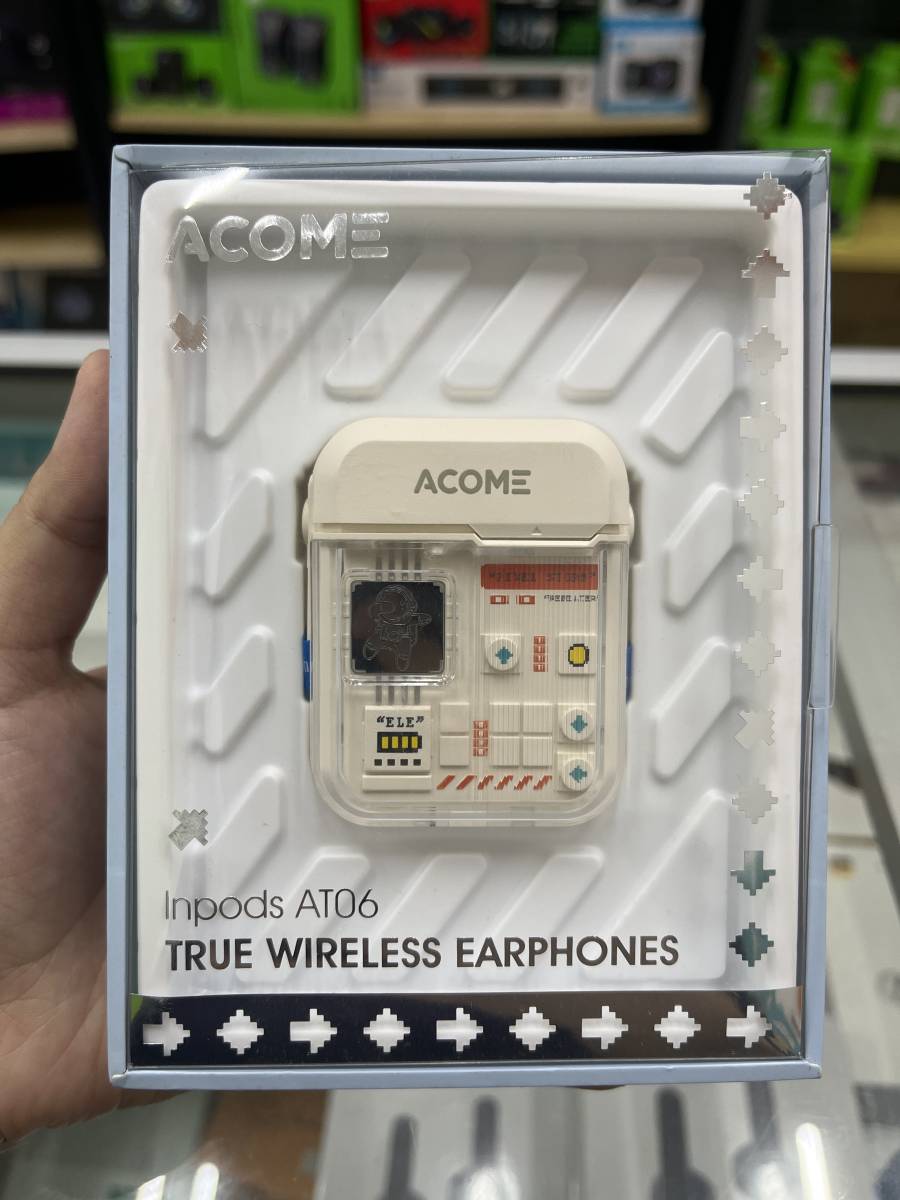 Acome Inpods AT06 TWS Earphones Cream