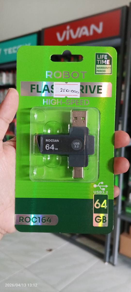 Robot ROC164 OTG Type-C USB3.2 Gray