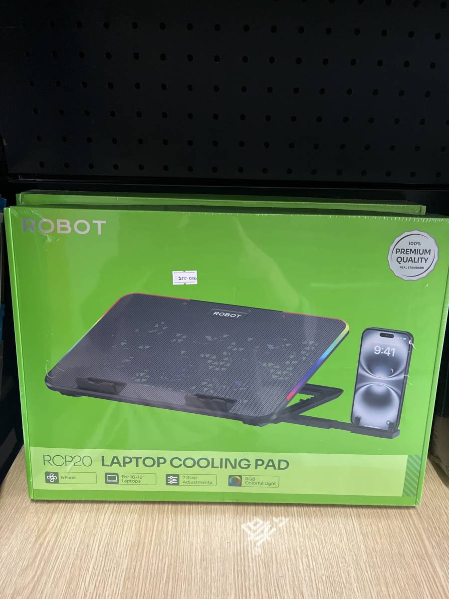 Robot RCP20 Laptop Cooling Pad for 10-16" Laptops