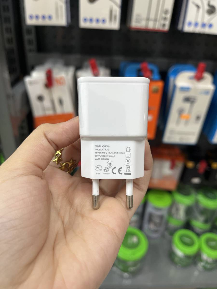 ROBOT RT-K4S Charger 5V/1A White