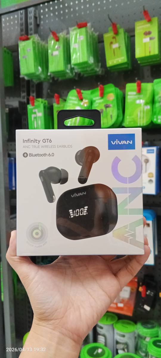 Vivan Infinity GT6 TWS Earphones Black