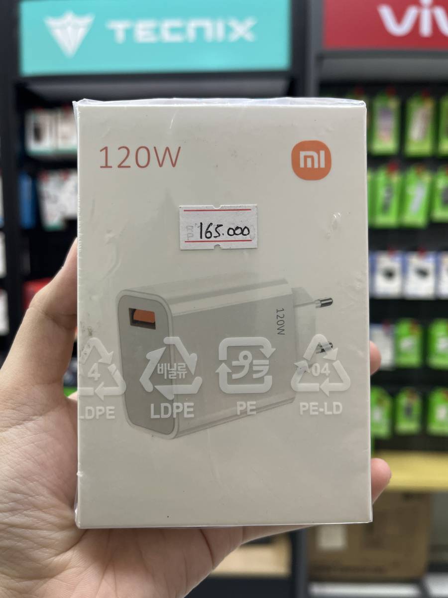 Xiaomi Charger 120W White (Port USB-A) Original