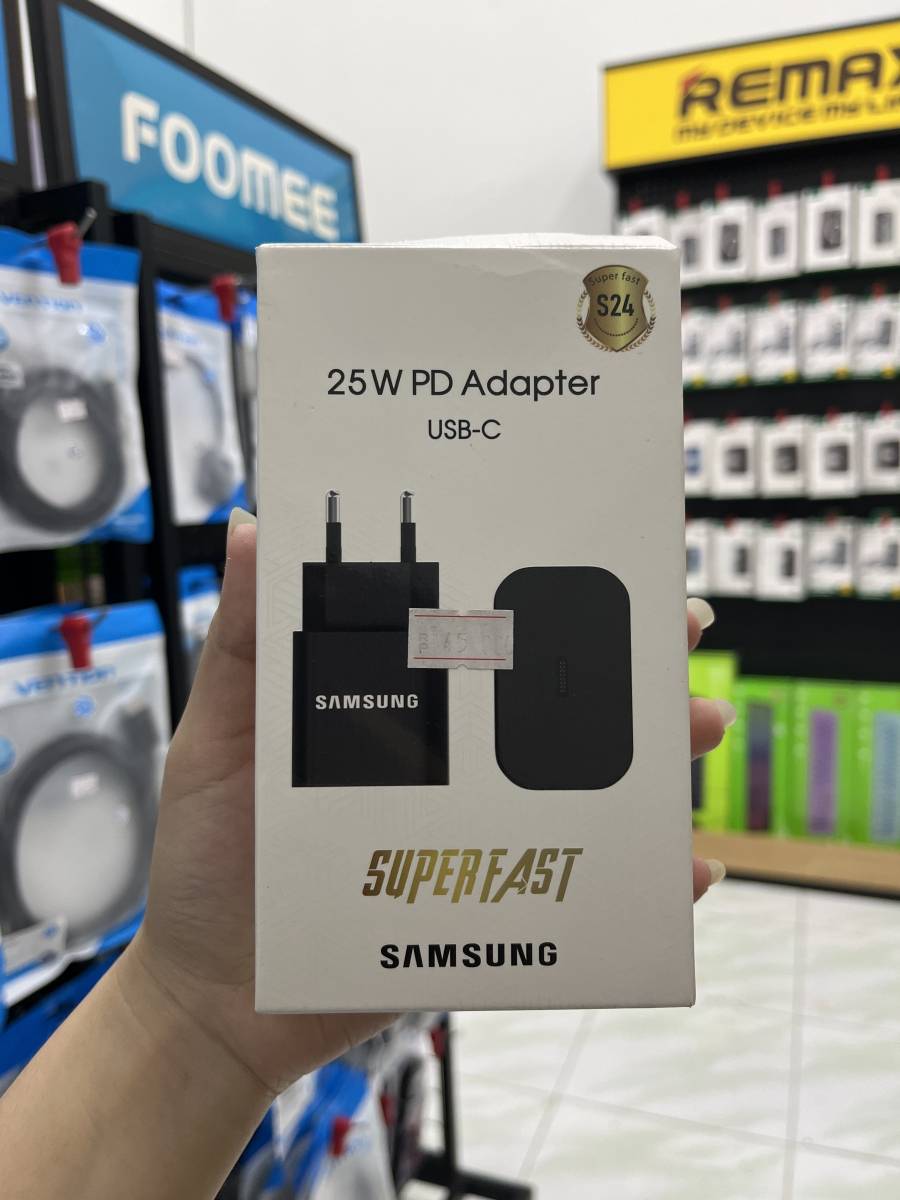 Charger Set Samsung 25W PD with Type Cable - Non ORI