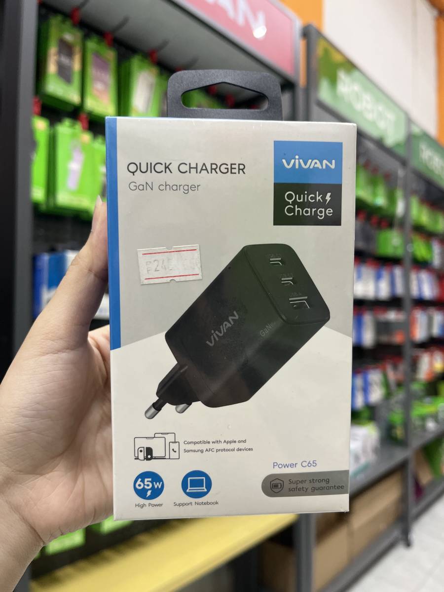 Vivan Power C65 GaN Charger 65W