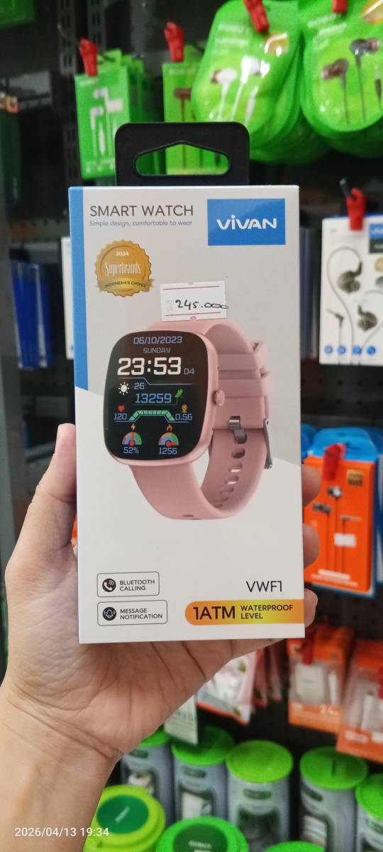 Vivan VWF1 Smart Watch Pink
