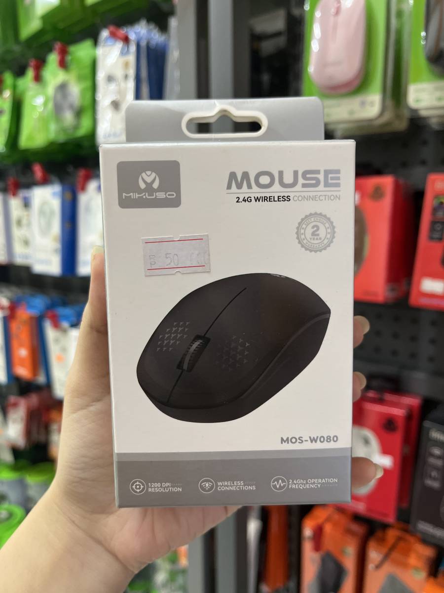 Mouse Wireless Mikuso Mos-W080 New