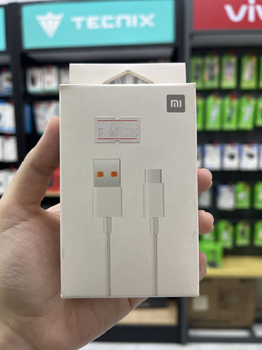 Xiaomi Kabel Type C (USB A to Type C) 5A White 1M