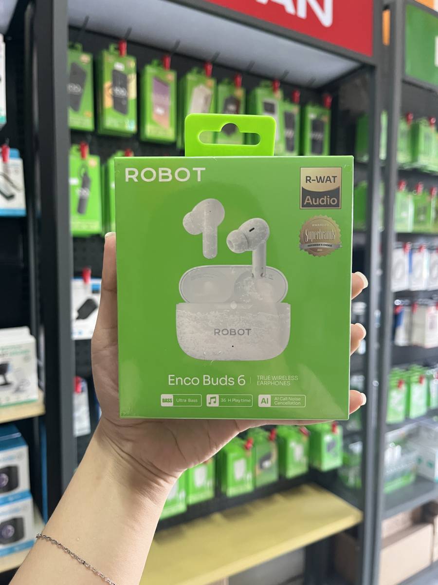 ROBOT Enco Buds 6 TWS White