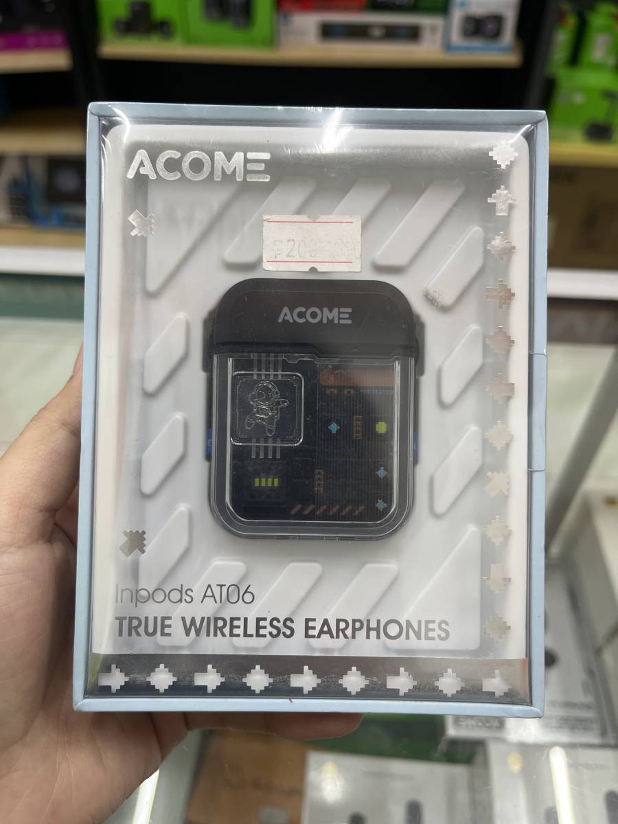 Acome Inpods AT06 TWS Earphones Black