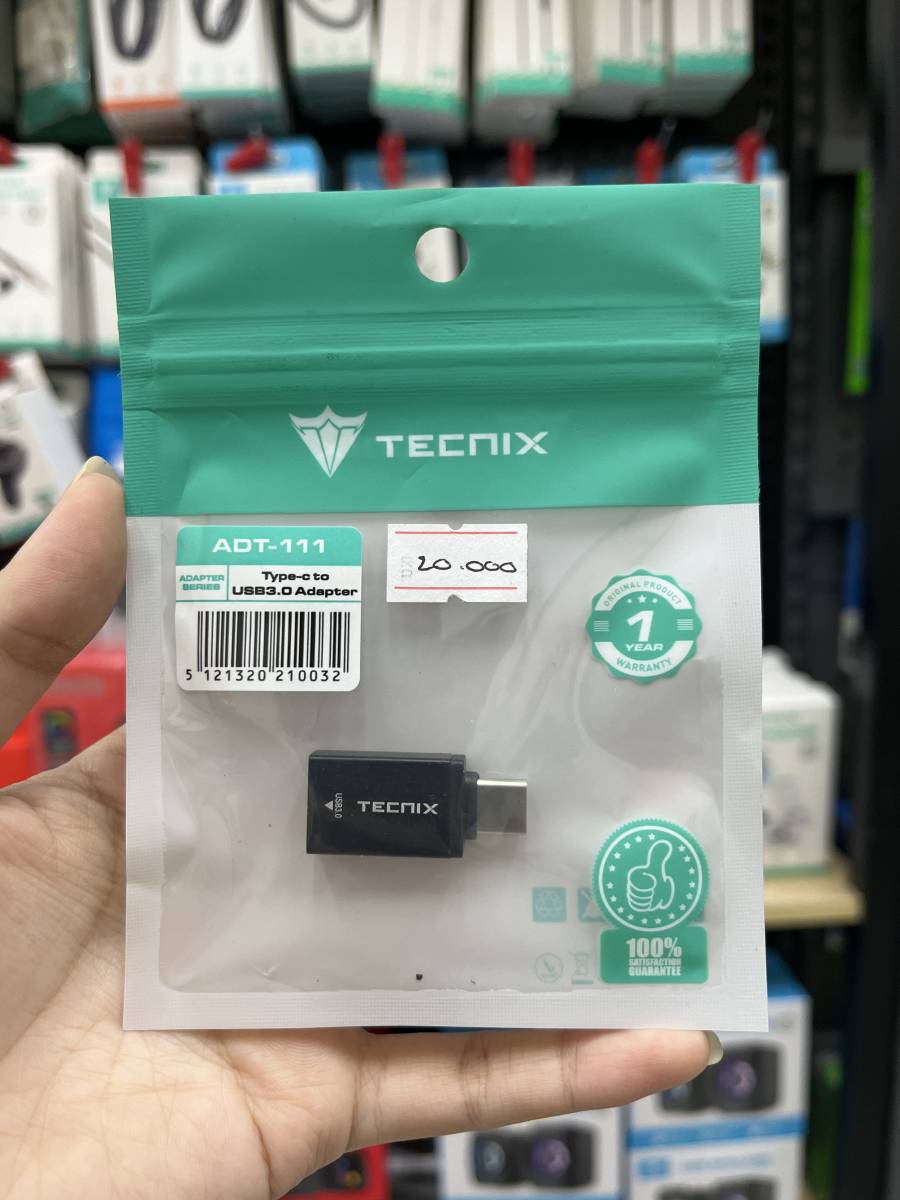 Tecnix ADT-111 OTG Type-C USB3.0 Black