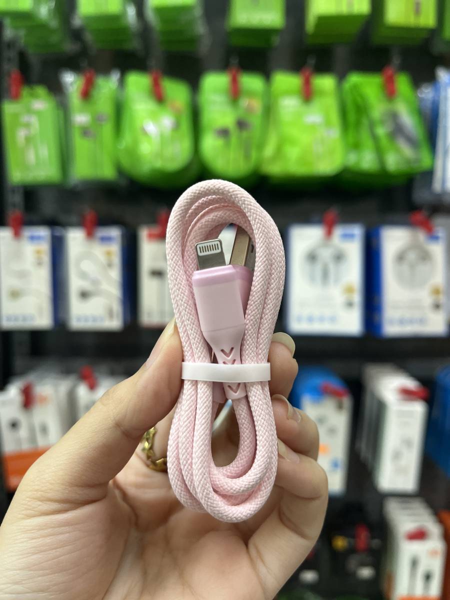 Vivan VBUSL Cable Data Lightning 1M Colorful