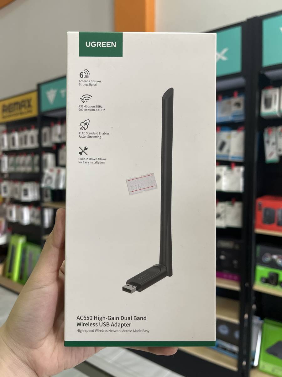 Ugreen 90339 USB Wifi Wireless Dual Band