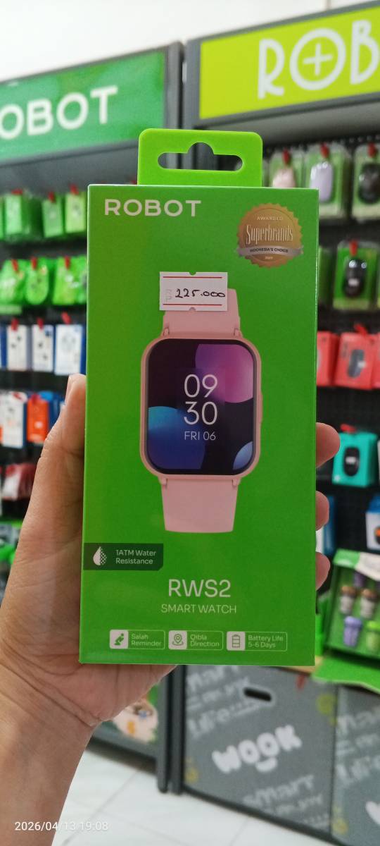 Robot RWS2 Smart Watch Pink