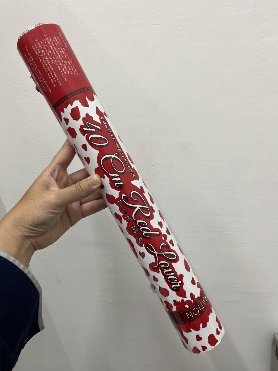 CONFETTI SON RED LOVE 40CM OEM NO. GZ-973