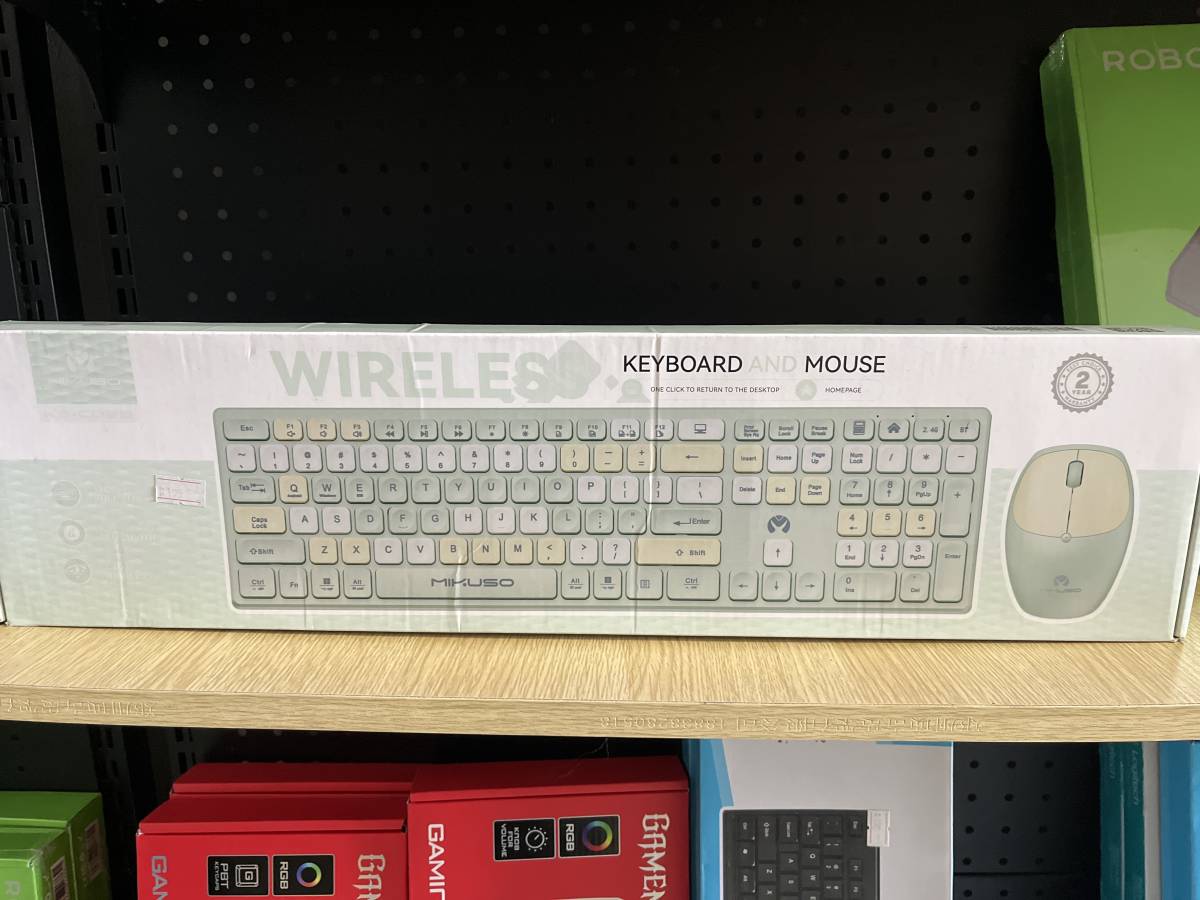 Mikuso Wireless Keyboard Mouse Dual Mode KB-C023