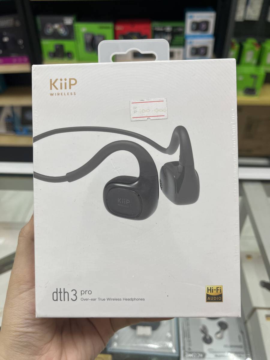 KiiP DTH3 Pro TWS Black Bluetooth Headset Open Ear