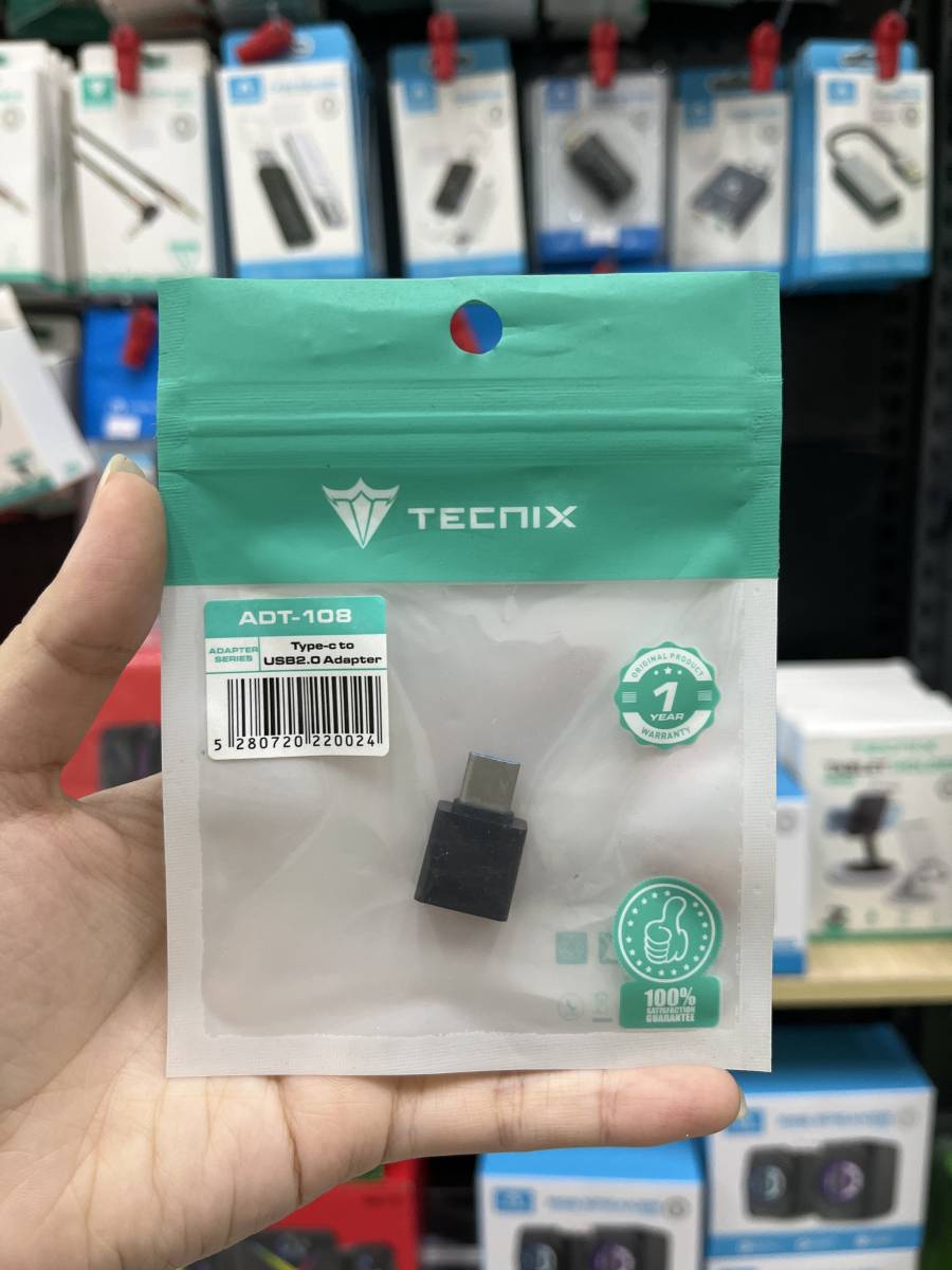 Tecnix ADT-108 OTG Type-C USB2.0 Black