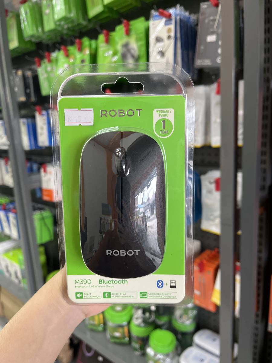 Robot M390 Mouse Wireless Bluetooth Black