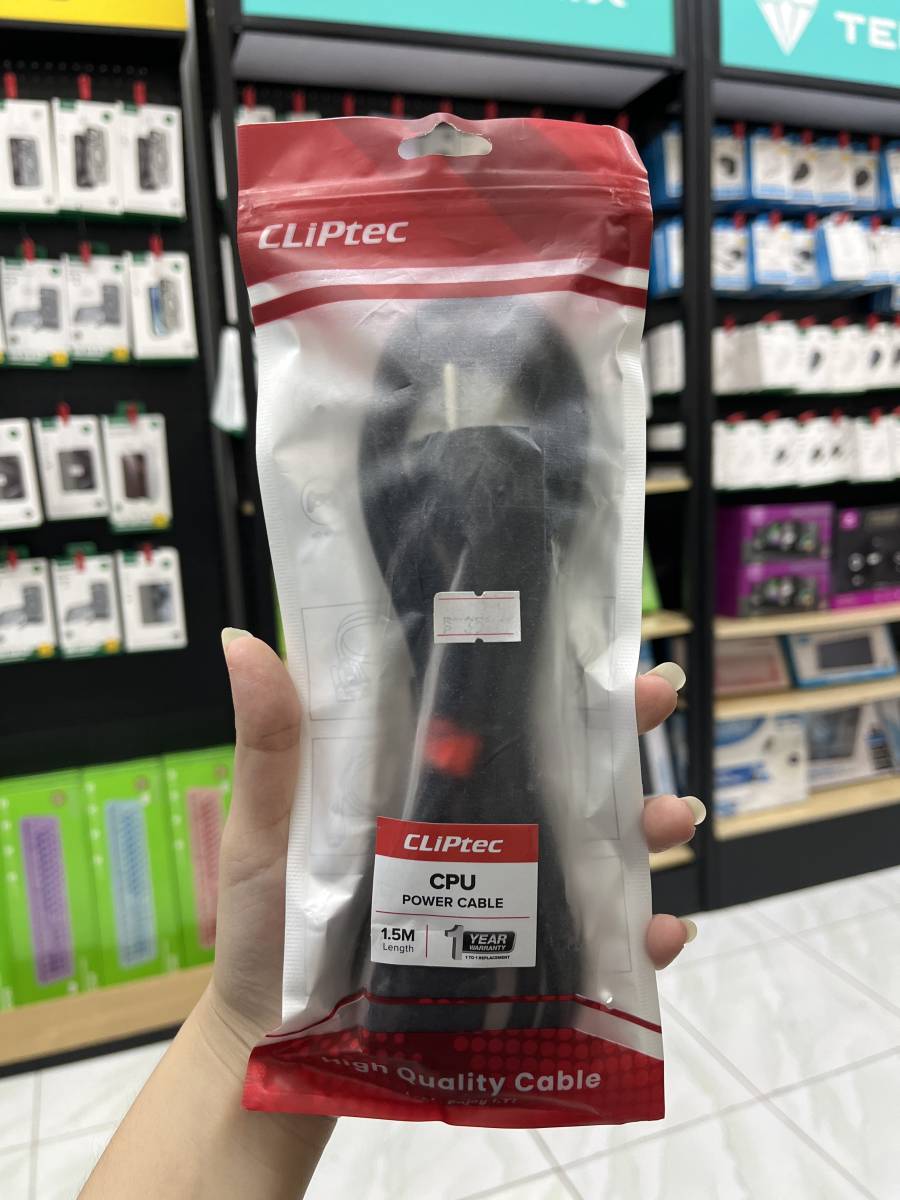 Cliptec CPU Power Cable 1.5M